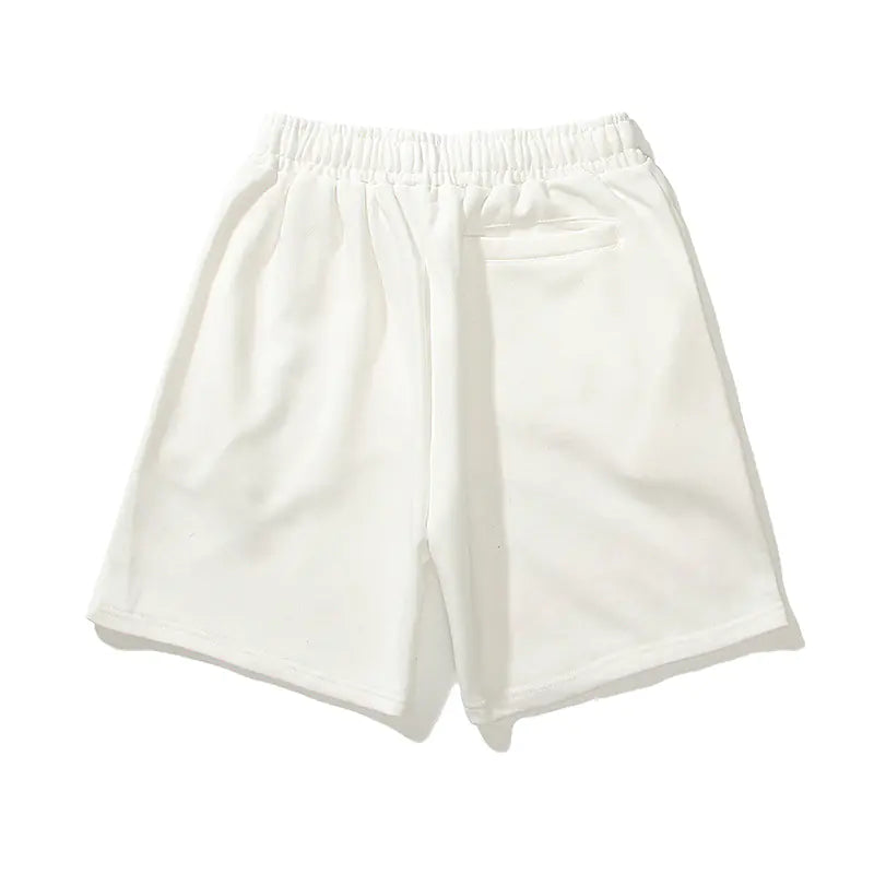 American Street Style Summer Flame Graffiti Shorts