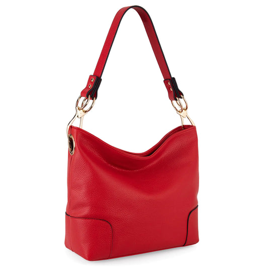 Montana West Hobo Bags for Women Top Handle Satchel Shoulder Ladies Bucket Purse HandbagMWC-128BRD