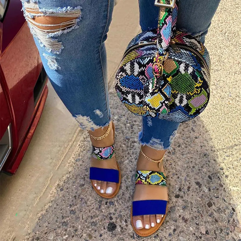 Flat Ladies Sandals and Slippers